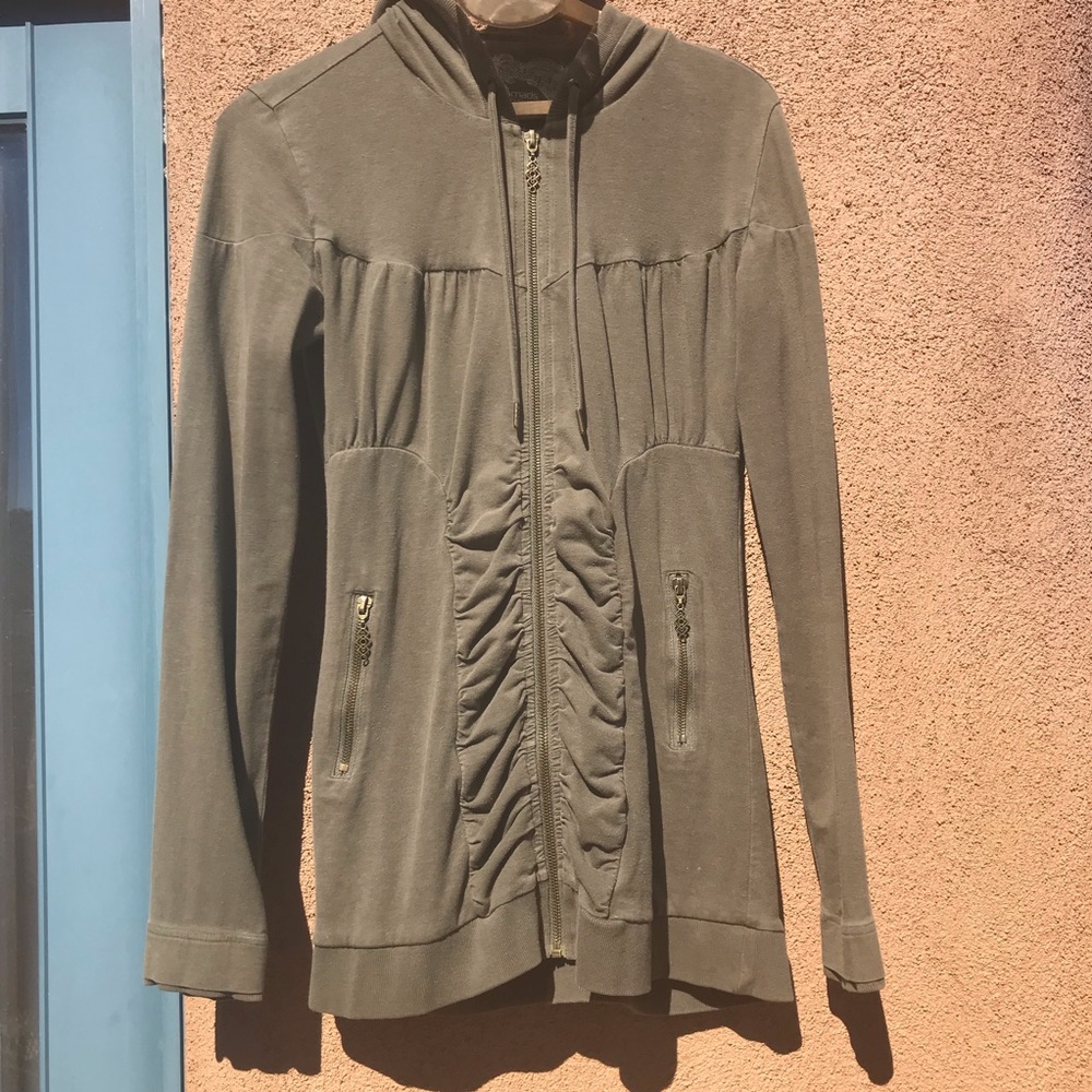 Nomads Hempwear Thrive Tunic in Khaki size XS